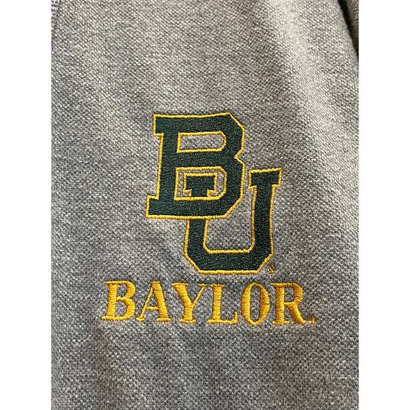 B.A.W Athletic Wear Baylor University gray cardigan Baylor Bears XL - Picture 3 of 11